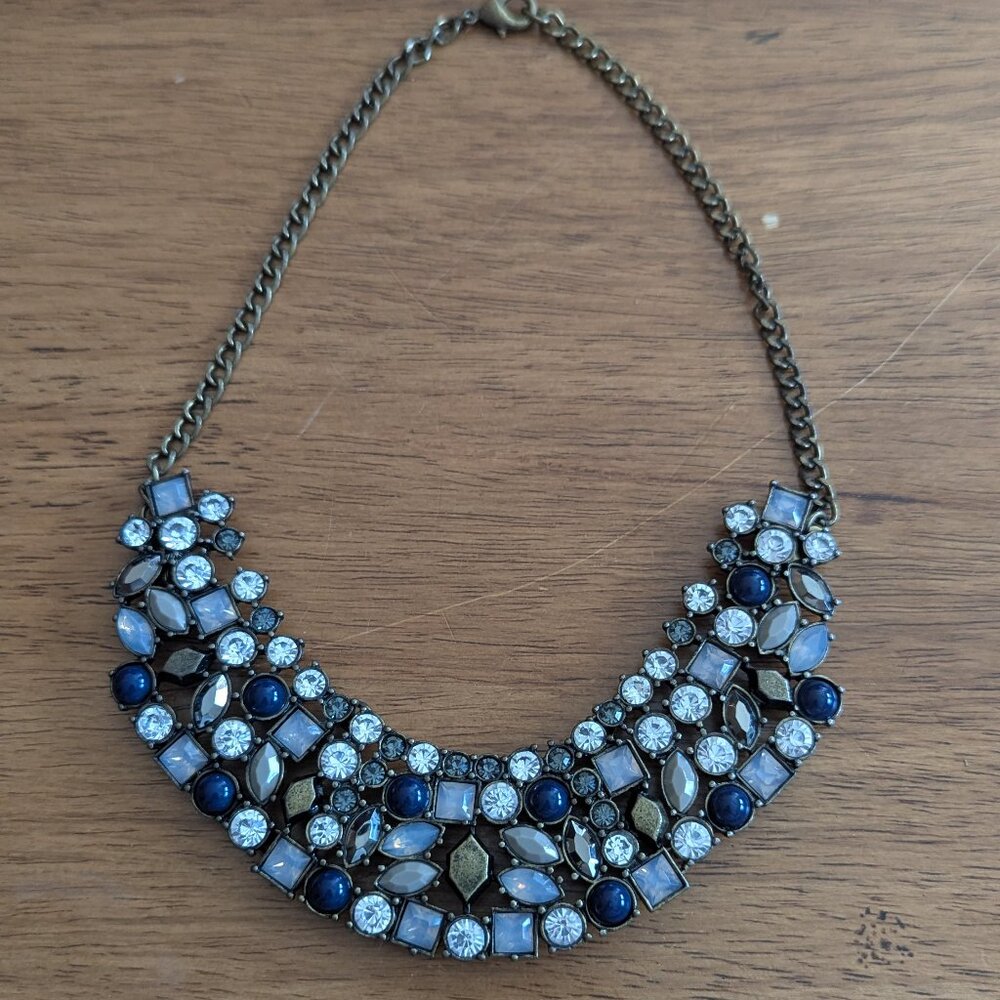 Premier Designs Antique Gold Necklace - Picture 3 of 4